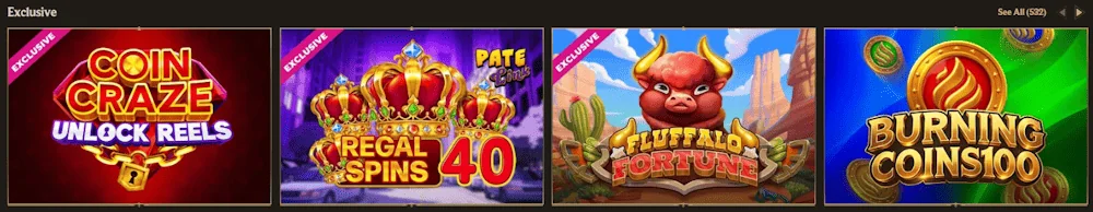 Giochi Esclusivi Realz Casino